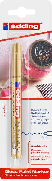 Produktbild: edding Glanzlackmarker 780 gold 0,8mm