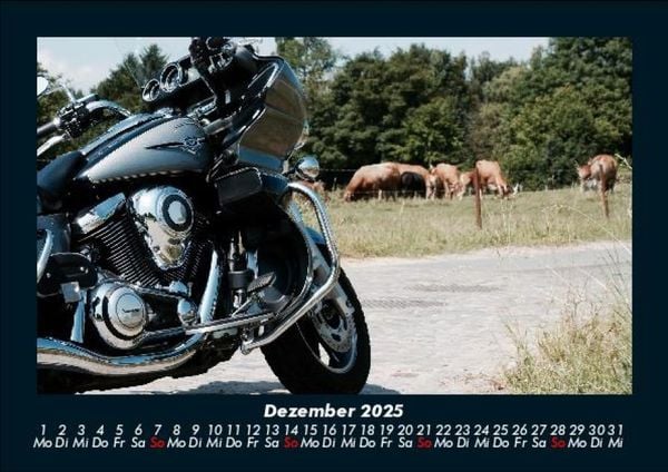Produktbild: Motorräder 2025 Fotokalender DIN A5