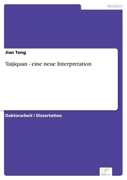 Produktbild: Taijiquan - eine neue Interpretation