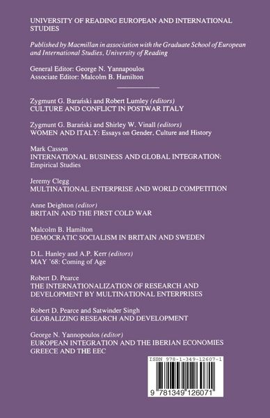 Produktbild: International Business and Global Integration
