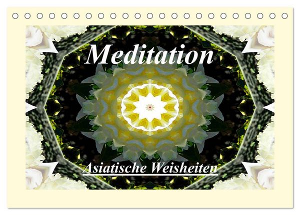 Produktbild: Meditation - Asiatische Weisheiten (Tischkalender 2027 DIN A5 quer), CALVENDO Monatskalender
