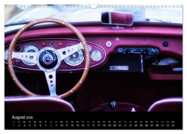 Produktbild: CLASSIC COCKPITS - Funktionale Kunstwerke aus einer anderen Zeit (Wandkalender 2026 DIN A3 quer), CALVENDO Monatskalender