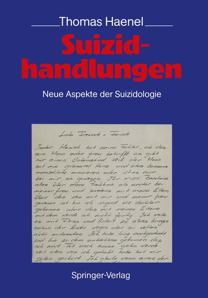 Produktbild: Suizidhandlungen