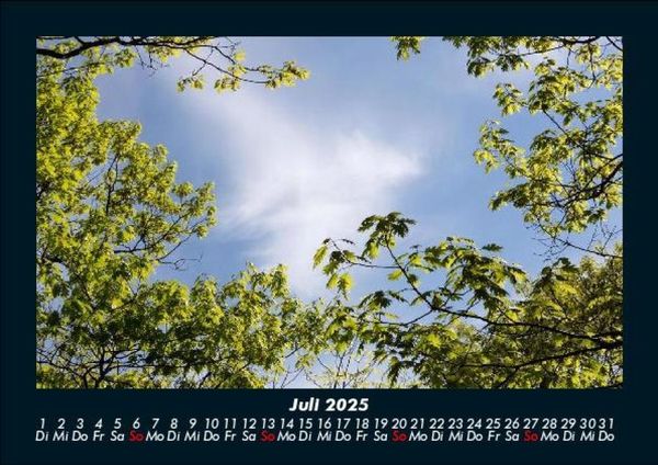 Produktbild: Landschaftskalender 2025 Fotokalender DIN A5