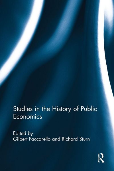 Produktbild: Studies in the History of Public Economics
