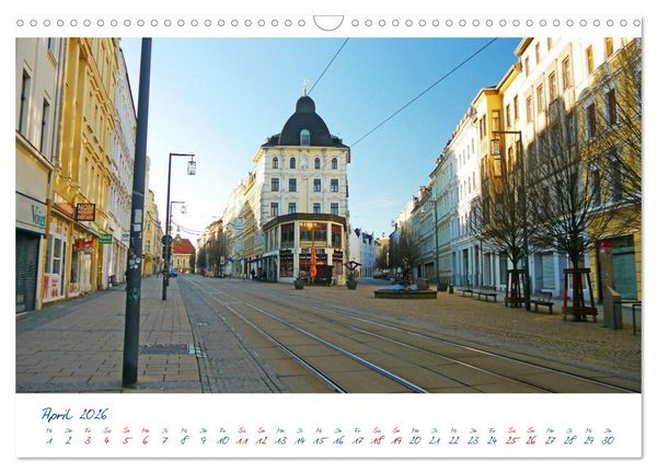 Produktbild: G&ouml;rlitz /Zgorzelec &ndash; &Uuml;ber die Nei&szlig;e nach Polen und zur&uuml;ck (Wandkalender 2026 DIN A3 quer), CALVENDO Monatskalender