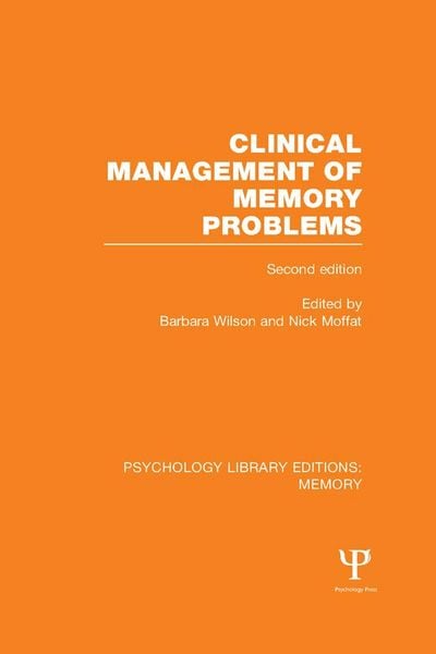 Produktbild: Clinical Management of Memory Problems (2nd Edn) (PLE: Memory)