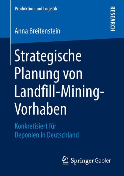 Produktbild: Strategische Planung von Landfill-Mining-Vorhaben