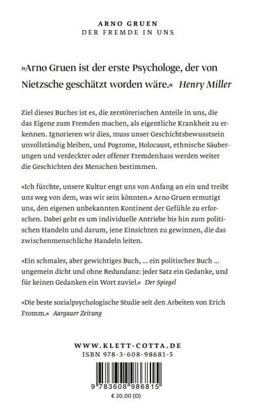 Produktbild: Der Fremde in uns