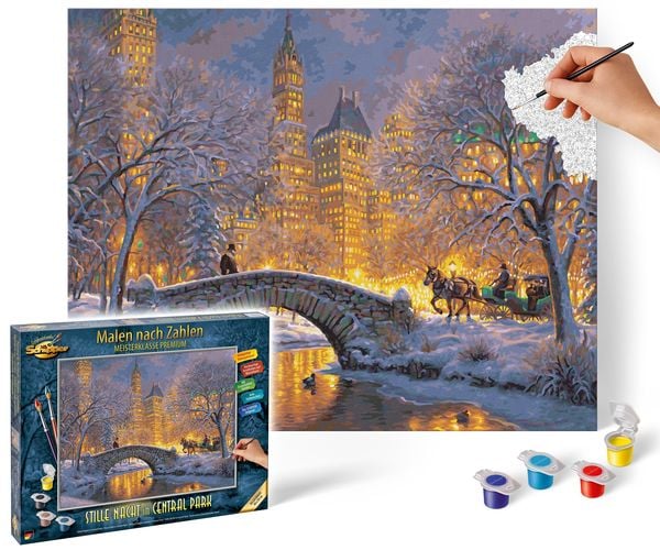Produktbild: Malen nach Zahlen - Stille Nacht im Central Park