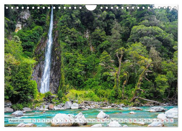 Produktbild: Breathtaking New Zealand (Wall Calendar 2026 DIN A4 landscape), CALVENDO 12 Month Wall Calendar