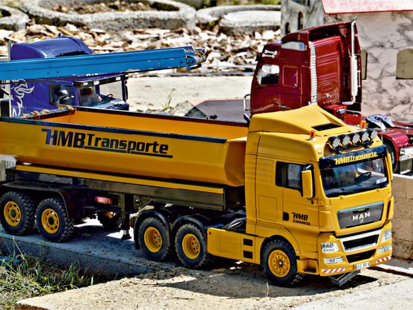 Produktbild: CALVENDO Puzzle MAN Lkw gelb 1000 Teile Lege-Gr&ouml;&szlig;e 64 x 48 cm Foto-Puzzle Bild von Geiger G&uuml;nther
