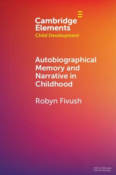 Produktbild: Autobiographical Memory and Narrative in Childhood