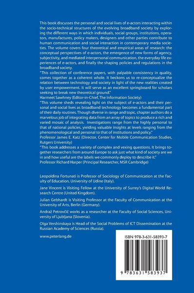 Produktbild: Interacting with Broadband Society