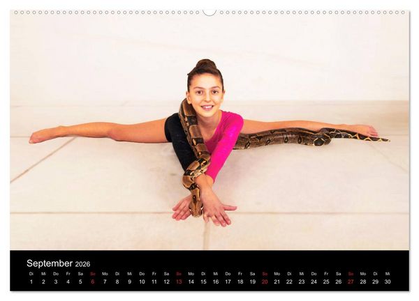 Produktbild: Rhythmische Sportgymnastik (hochwertiger Premium Wandkalender 2026 DIN A2 quer), Kunstdruck in Hochglanz