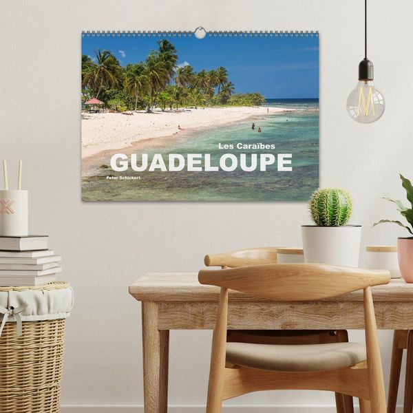 Produktbild: Guadeloupe (Calendrier mural 2026 DIN A3 vertical), CALVENDO calendrier mensuel