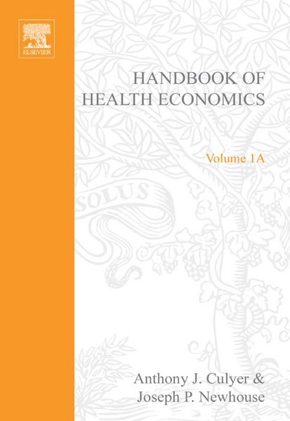 Produktbild: Handbook of Health Economics