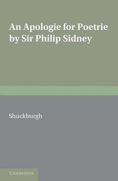 Produktbild: An Apologie for Poetrie by Sir Philip Sidney