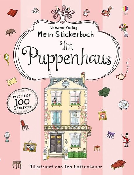 Produktbild: Mein Stickerbuch: Im Puppenhaus