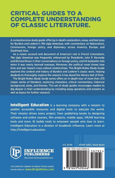 Produktbild: Study Guide to The Ugly American by Burdick and Lederer
