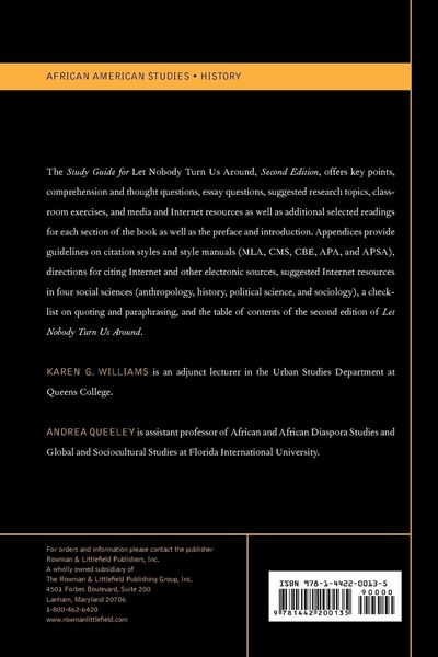Produktbild: Study Guide for Let Nobody Turn Us Around