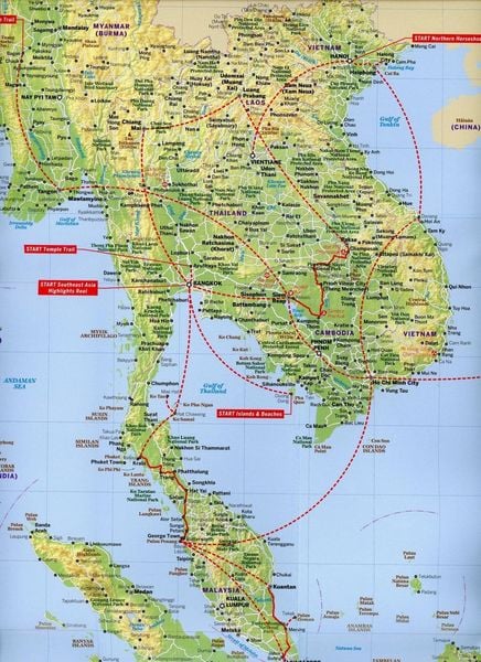 Produktbild: Southeast Asia Planning Map
