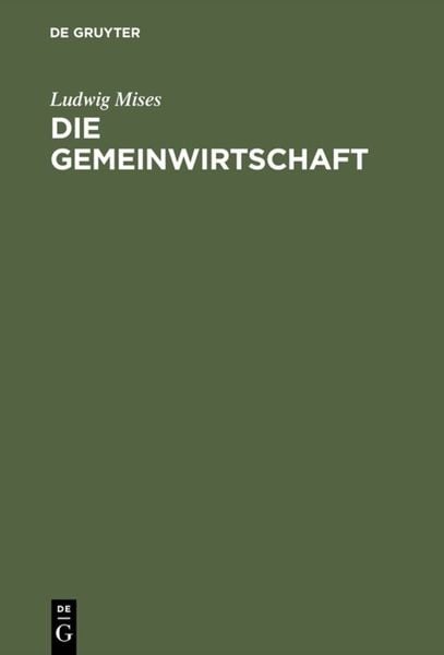 Produktbild: Die Gemeinwirtschaft