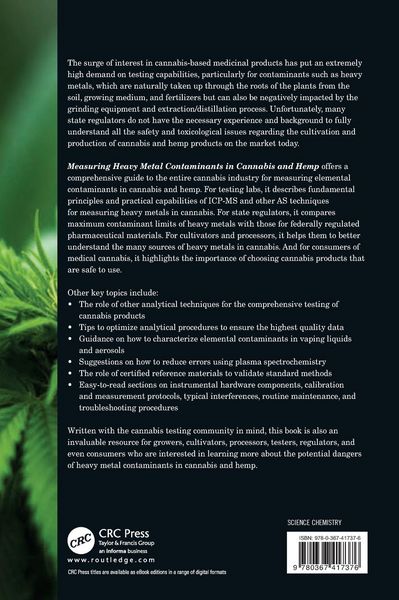 Produktbild: Measuring Heavy Metal Contaminants in Cannabis and Hemp