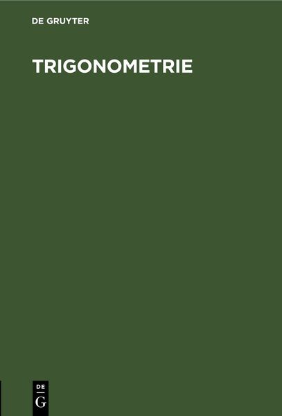 Produktbild: Trigonometrie