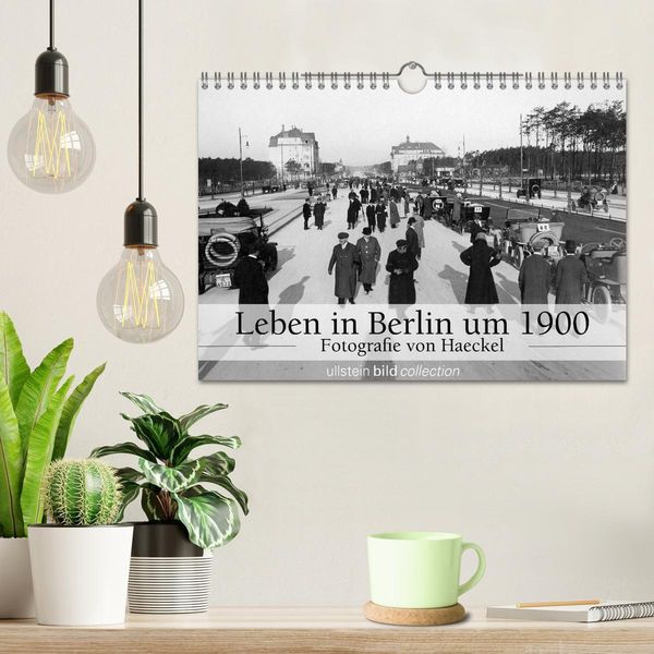 Produktbild: Leben in Berlin um 1900 &ndash; Fotografie von Haeckel (Wandkalender 2026 DIN A4 quer), CALVENDO Monatskalender
