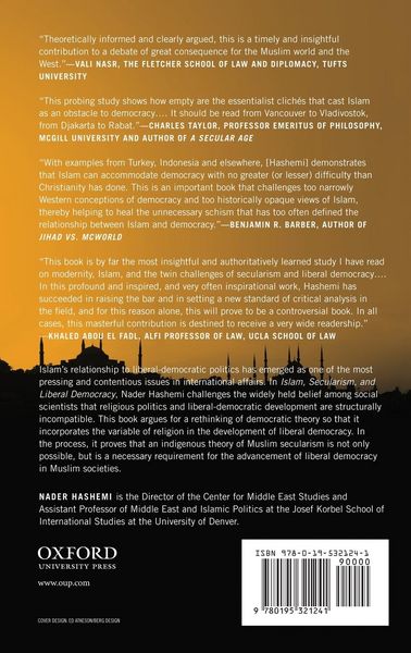 Produktbild: Islam, Secularism, and Liberal Democracy