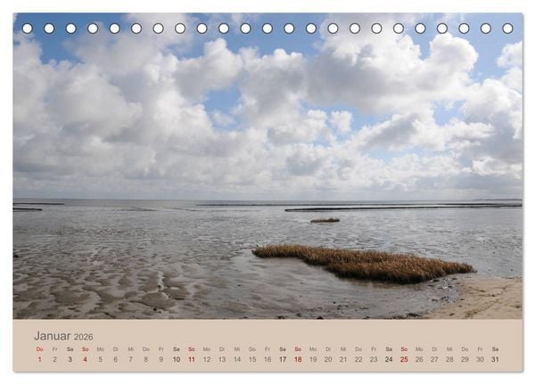 Produktbild: Sylt-Momente (Tischkalender 2026 DIN A5 quer), CALVENDO Monatskalender