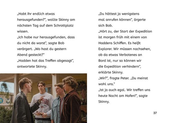 Produktbild: Die drei ??? Erstlese-Buch zum Film, 2. Klasse, Toteninsel
