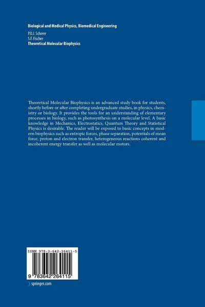 Produktbild: Theoretical Molecular Biophysics