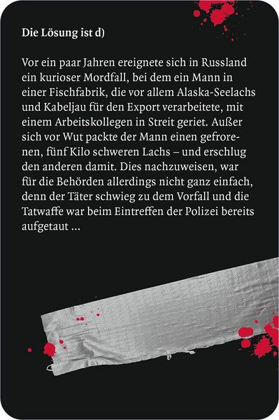Produktbild: Das gro&szlig;e True Crime Quiz