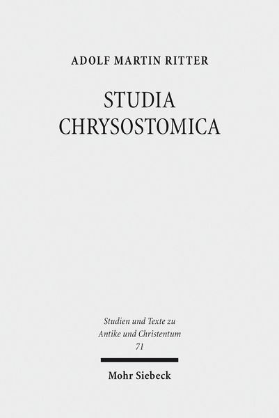Produktbild: Studia Chrysostomica