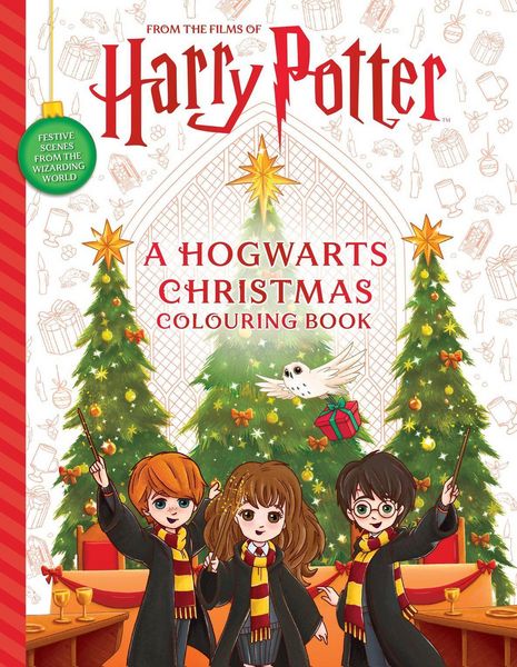 Produktbild: A Hogwarts Christmas Colouring Book
