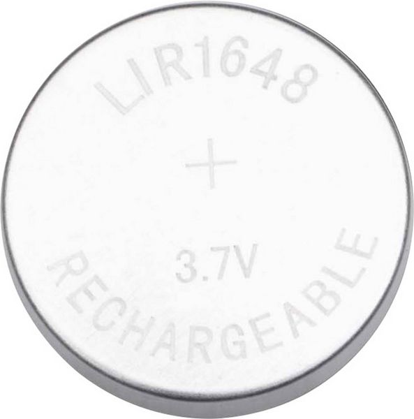 Akyga AKY1964 Knopfzellen-Akku LIR 1648 Li-Ion 80 mAh 3.7V 1St.