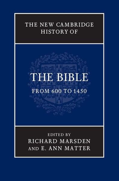 Produktbild: New Cambridge History of the Bible: Volume 2, From 600 to 1450