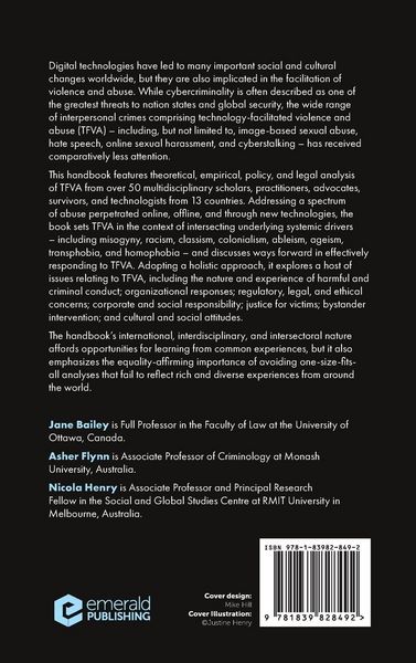 Produktbild: The Emerald International Handbook of Technology-Facilitated Violence and Abuse