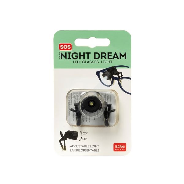 Produktbild: Legami LED-Licht f&uuml;r Brille - Micro Night Dream