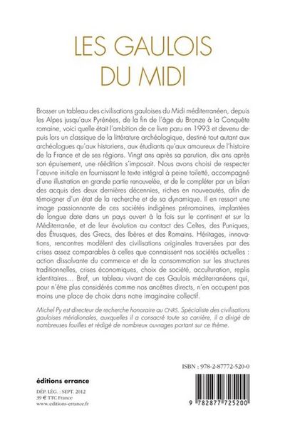 Produktbild: Les Gaulois du Midi; de la Fin de l Age du Bronze a la Conquete Romain