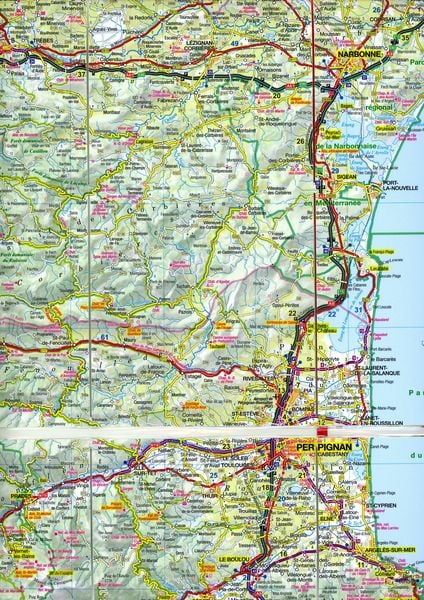 Produktbild: MoTourMaps Pyren&auml;en 1:300.000
