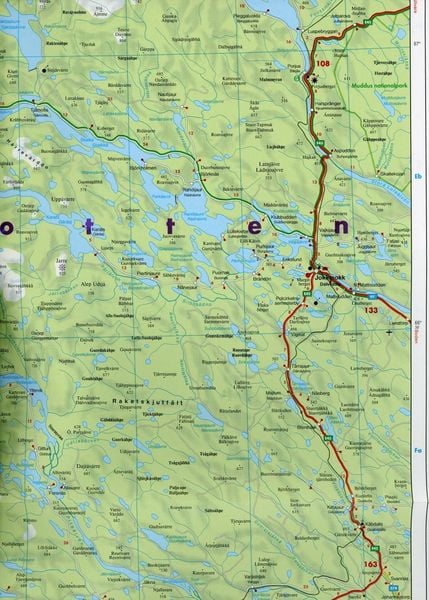 Produktbild: Norwegen Nord - Narvik, Autokarte 1:400.000