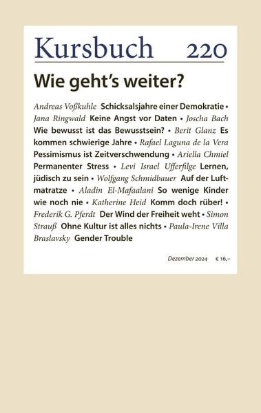 Produktbild: Kursbuch 220