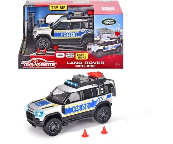 Majorette - Grand Series - Land Rover Police