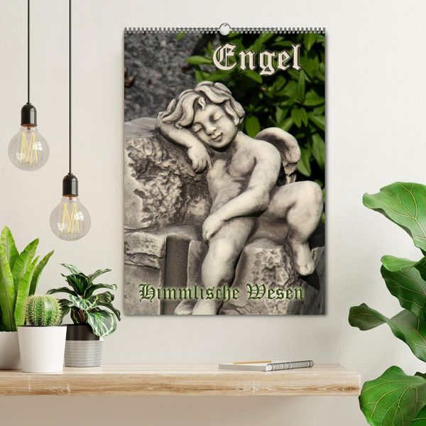 Produktbild: Engel - Himmlische Wesen (Wandkalender 2026 DIN A2 hoch), CALVENDO Monatskalender