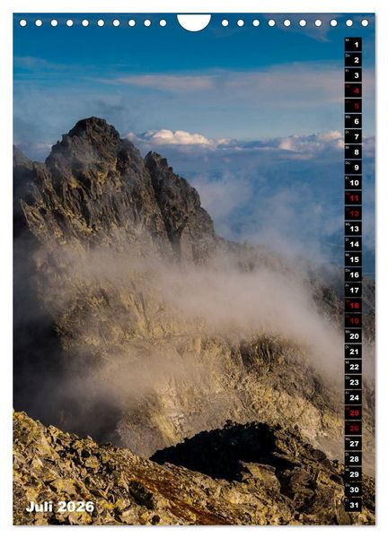Produktbild: Impressionen aus der Tatra (Wandkalender 2026 DIN A4 hoch), CALVENDO Monatskalender