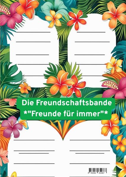 Produktbild: Die Freundschaftsbande *"Freunde f&uuml;r immer"*