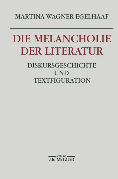 Produktbild: Die Melancholie der Literatur